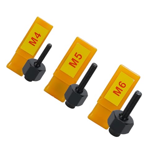 Paquete de 3 herramientas de instalación de tuercas de remache con agarre ergonómico para tareas suaves en tareas fáciles de usar