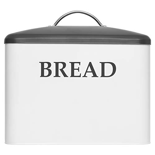Extra Large Bread Box - Bread Boxes For Kitchen Counter Holds 2+ Loaves