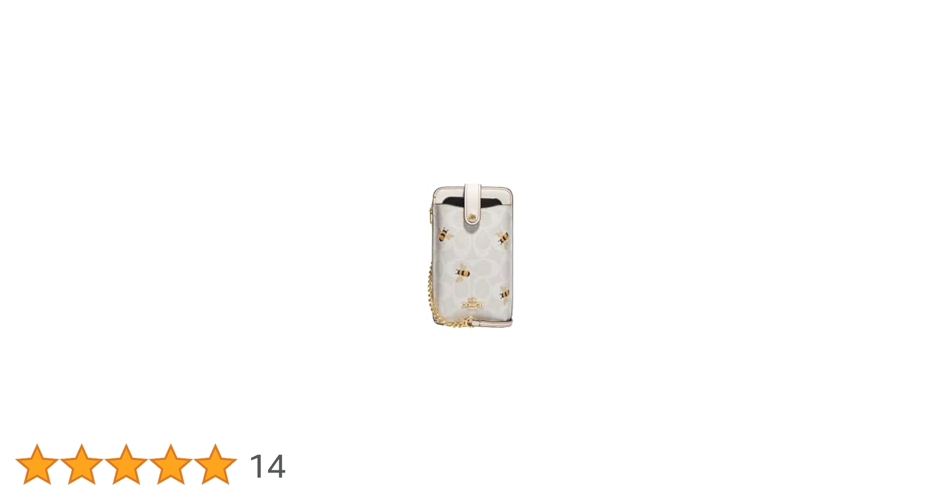 Amazon | COACH スマホショルダー シグネチャー ハニービー 蜂