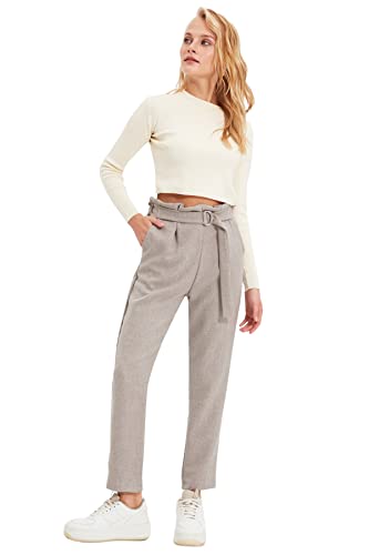 Pantalon carotte pour femme Trendyol Twoaw21pl0316 chic et élégant