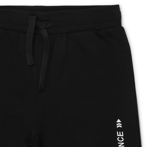 Image of Alan Jones Clothing Boy's Joggers Trackpant with Placement Print | Ribbed Waist & Hem | Drawstring Closure | Regular Fit | Sizes 5-16 Years