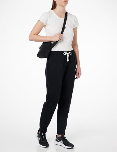 Nike Damen W Nk Flc Park20 Pant Kp Hose, Black/White/White, M EU