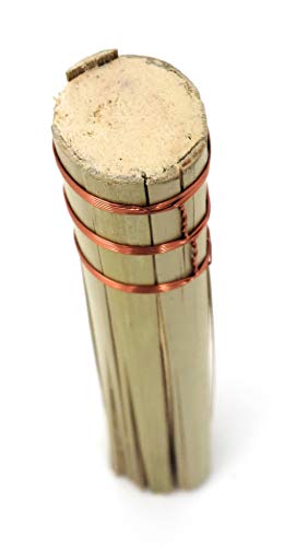 Scandicrafts 7 Inch Bamboo Pot Scraper Scrubber, Scrub Brush With Stiff Whisk, Cast Iron Skillet Kitchen Cleaner, Grill Scrubbing Cleaning, Food Scrape Tool #TOP4