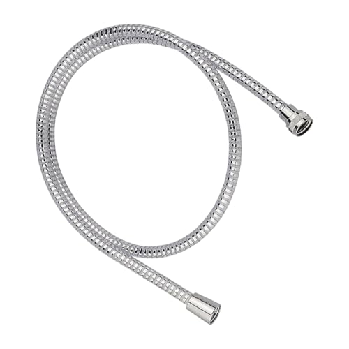 SwissWave - Flexible de Douche Pratique pour Douchette ou Pommeau de Douche - Tuyau de Douche Anti-Torsion, PCV Certifié Eau Potable, Anti-Rayures - Connexion Filetage Femelle 1/3-160 cm