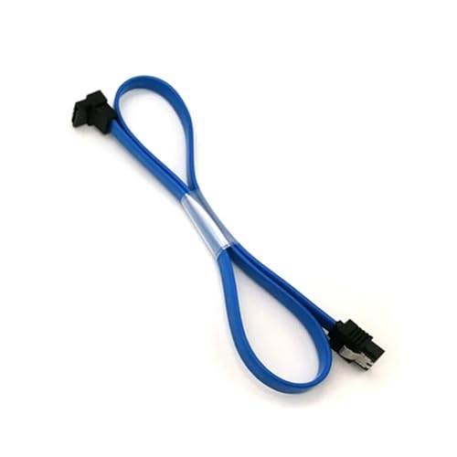 Cable de datos SATA 3.0 azul 45 cm miniatura 3