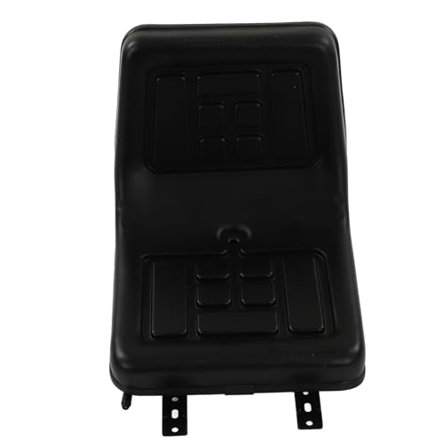 Karlak Asiento de Tractor de Cuero de PU Ergonómicamente Cómodo para Vehículos de Ingeniería, Soporte de Carga Fuerte, Transpirable y Resistente, para Montacargas, Grúas y Más