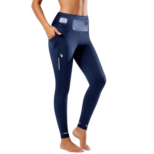 Image of Running Leggings for Women High Waisted Compression Pants for Yoga Workout