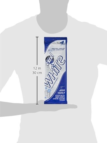 Miniatura 3 de Excel White Goma de mascar sin azúcar Winterfresh 4-Pack Importado de Canadá