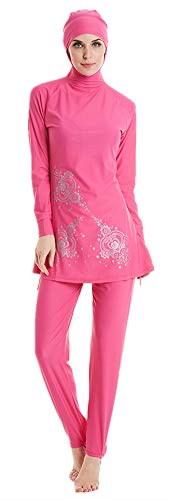 Maillot de bain musulman complet : burkini modeste beachwear pour fille et dame