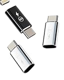 65W Adaptateur Lightning vers USB C pour Iphone(Lot de 3) Type C Mâle Jack Cable Android Rapide Chargeur pour Apple 15 Pro Max Plus Ipad Pro Câble Connector pour Samsung Mobile Tablette Convertisseur