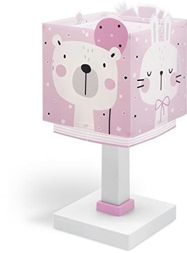 Dalber Lampada da tavolo per bambini, modello Jungle Jungle Rosa - Image 3