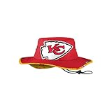 FOCO Kansas City Chiefs NFL Cropped Big Logo Hybrid Boonie Hat