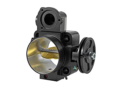 Image of Skunk2 Racing 309-06-0002 Black Anodized 68mm Throttle Body for Mitsubishi Evo VIII-IX Engines