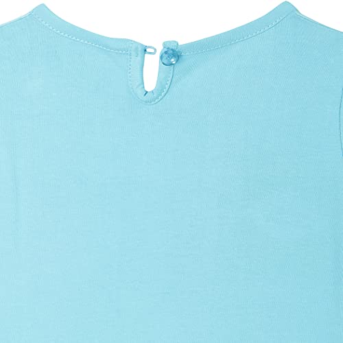 Image of Baby Cotton a-line Knee-Length Girls' Dresses & Jumpsuits (ESOS40097LTGFR T.Blue 01-02YRS 1 2 Years)