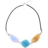 Collana lunga con ciondolo geometrico: ti ritroverai con un nuovo bellissimo aspetto quando ti guarderai allo specchio, può essere utilizzata per tutti i tipi di occasioni da indossare, ciondolo esagerato