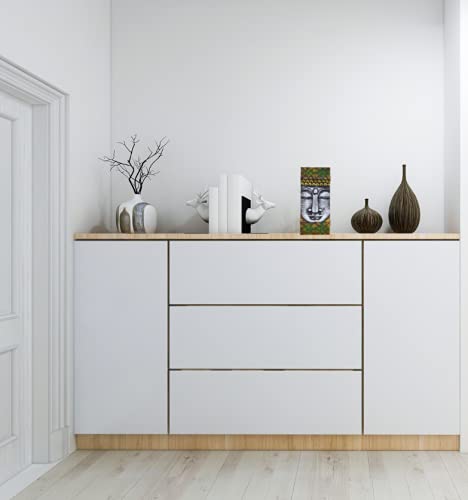 SusggO - Appendichiavi da parete in legno, a forma...