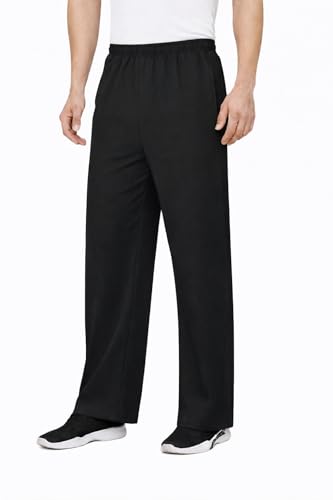 Image of Men's Straight Fit Track Pant | Gym Joggers with Both Side Zipper Pocket | Activewear & Casual Sports Lower