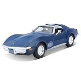Maisto（マイスト）1/24 シボレー コルベット 1970 ブルー ／ ミニカー ダイキャストカー 完成品 31202 BU [並行輸入品]