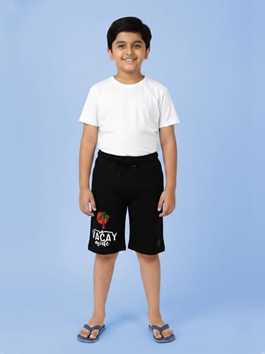 Image of KiddoPanti Boys Knee Length Basic Short