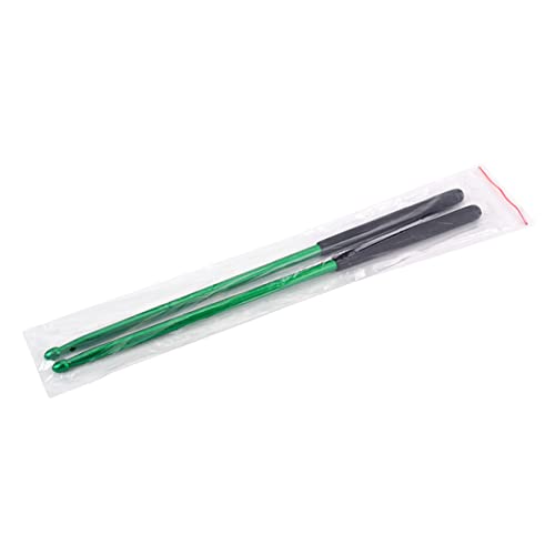 Baquetas de aluminio para práctica de batería verde miniatura 4