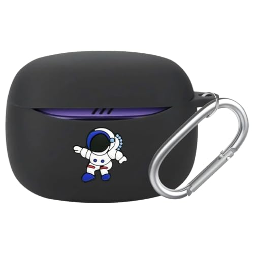 Image of Soft Silicone Case Cover Compatible for JBLL Tune Beam 2 (Blue Astronaut)