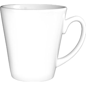 ITI 36-Piece Cancun Funnel Coffee Cup, 12-Ounce, European White