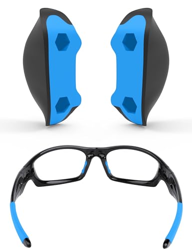 Image of ToughAsNails Replacement Nose Pads Pieces for Oakley Straight Jacket 2007 Sunglasses - Low Bridge Fit