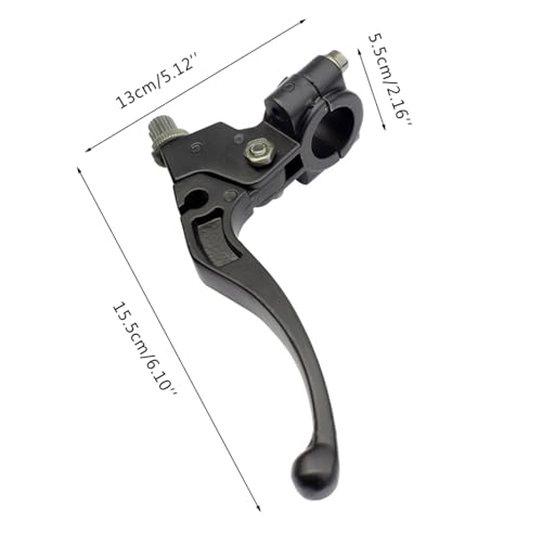 Maneta de freno de cable y embrague con protector de 22mm para reparar Honda CRF50 5