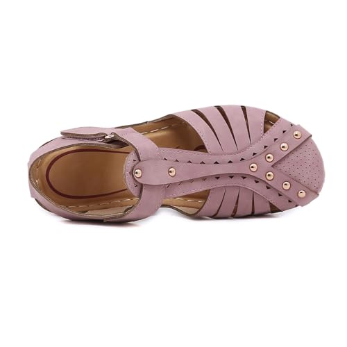 Sandale femme ete réglable et confortable pour marche active - 4