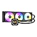 Price comparison product image Corsair iCUE H150i ELITE LCD Display Liquid CPU Cooler (Custom IPS LCD Screen, 48 Dynamic RGB LEDs, 120mm Fans, 360mm Radiator, Commander Core Smart Lighting Controller Included) Black