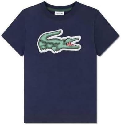 Lacoste Boys Lcb Puff T-Shirt, Navy, 128