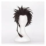QWIFCMJF Applies to Cosplay Costume Wig Fire Emblem: ThreeHouses Claude von Regan Heat Resistant Synthetic Hair With Wig Cap for Halloween Party Carnival Nightlife Concerts Weddings