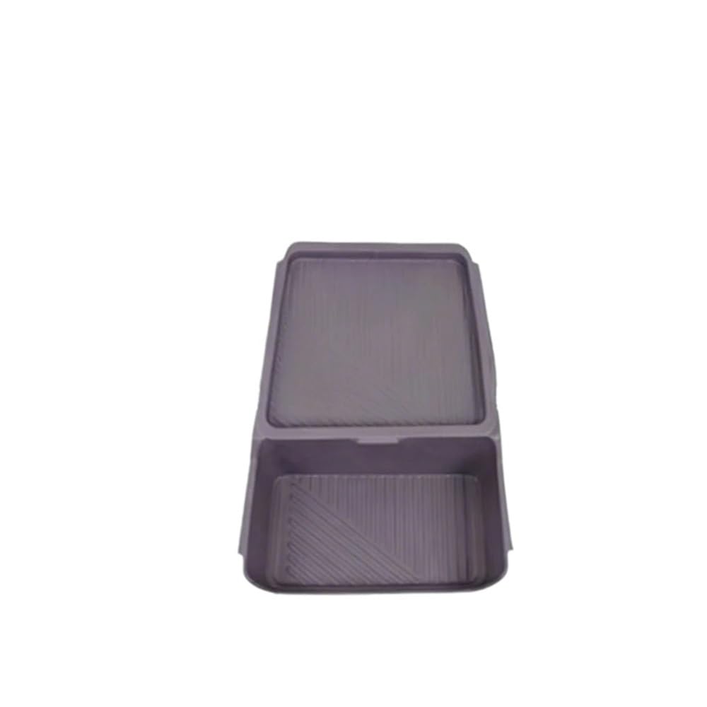 HHUV4C5Y For Leapmotor B10 2025 2026 Center Console Storage Box Car Central Lower Layer Tray TPE Organizer Accessories Tidying Accessories