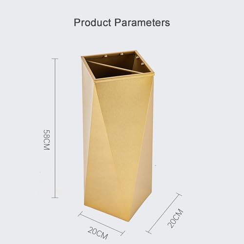Large Capacity Metal Umbrella Stand Sturdy Entryway Shelf for Office Hotel Hallway Stylish and Functional Design for Home nization