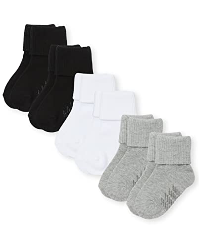 The Children's Place Baby Boy's 4986 Basic Baby Tripl Sockshosiery, MULTI CLR 9995, 3T-4T