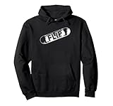 Flip Cool Skateboard Skate Design Skateboarding Skater Pullover Hoodie, Adult Unisex, Black, Large
