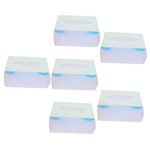 FOMIYES 6 Stück Dekorspender Dekorationsbehälter Haushalt Serviette Bunt...