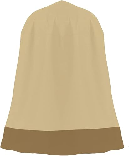 Cozzka Cubierta impermeable para fuente de agua al aire libre, cubierta resistente para invierno, jardín al aire libre, estatua de fuente grande de