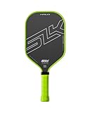 Selkirk Sport SLK Halo Power XL Pickleball Paddle | Raw Carbon Fiber Pickleball Paddles with a Rev-Core Power Polymer Core | Designed for Ultimate Spin & Power | Green