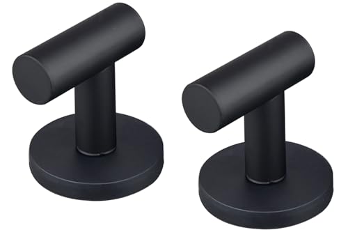 MUTUACTOR Starke magnetische Haken, strapazierfähig, magnetischer Kleiderhaken, Türhänger mit seltenen Erden, Klassenzimmer, Kreuzfahrtkabinen (2 Packungen)