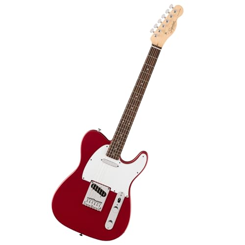 Fender Squier Debut Series Telecaster Guitarra Eléctrica, Guitarra para Principiantes, con 2 Años de Garantía, Rojo Dakota