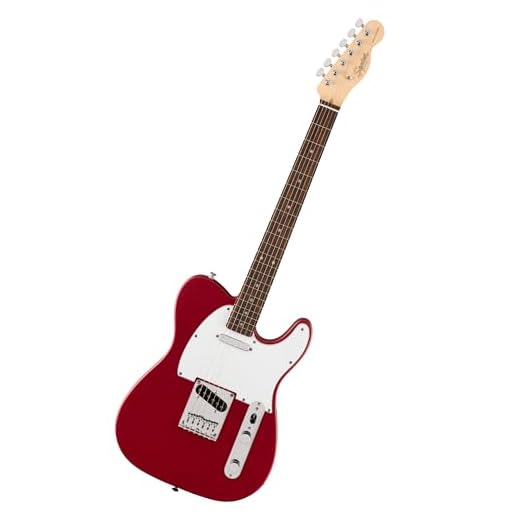 Fender Squier Debut Series Telecaster Guitarra Eléctrica, Guitarra para Principiantes, con 2 Años de Garantía, Rojo Dakota
