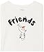 Amazon Essentials Disney | Marvel | Star Wars | Frozen | Princess Girls' Long-Sleeve T-Shirts, Pack of 2, Frozen Friends, X-Large