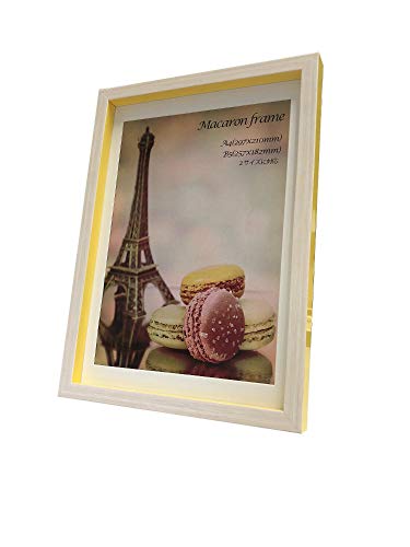 tHgt[ 䂤pPbg }Jt[I CG[ A4 B5TCY}bgt(Macaron frame Yellow) G CeA Ǌ| A[g |X^[ tbN C sJ\ z