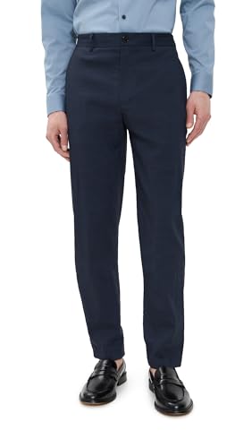 Theory Men's Good Crunch Linen Curtis Drawstring Pants