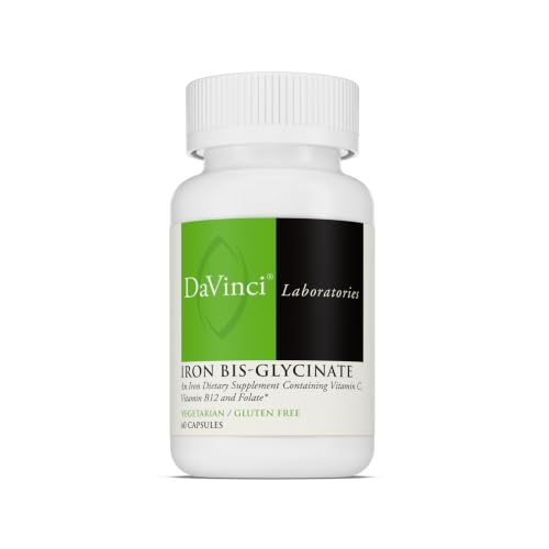 DaVinci Labs Iron Bis-Glycinate, 60 Vegetarian Capsules - image 1