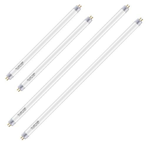 Wesome Lighting 12 inch F8T5 and 21 inch F13T5 Warm White Set LED Replacement Bulbs 3000K Replace Fluorescent Bulb with LED Replacement Tube for Counter and Cabinet Fixture