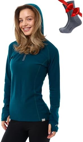 Merino.tech Merino Wool Hoodie Women – Best Merino Hoodie