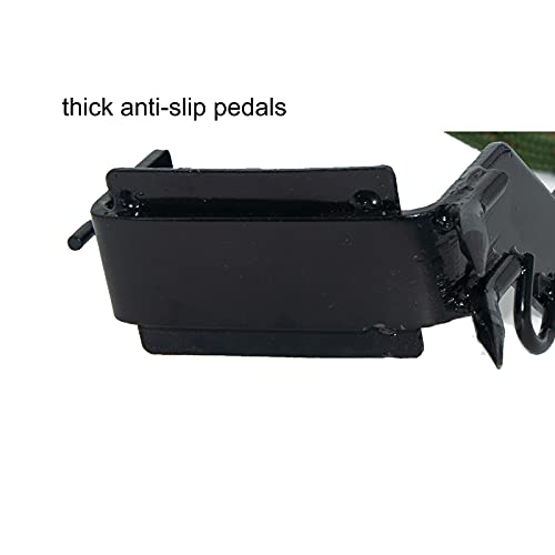 Litong 2 Pack Tree Climbing Gears, Adjustable Tree Climbing Spikes with Harness Belt and Non-Slip Pedal, 304 Stainless Steel Tree Climbing Tool for Picking Fruit, Outdoor Sports.