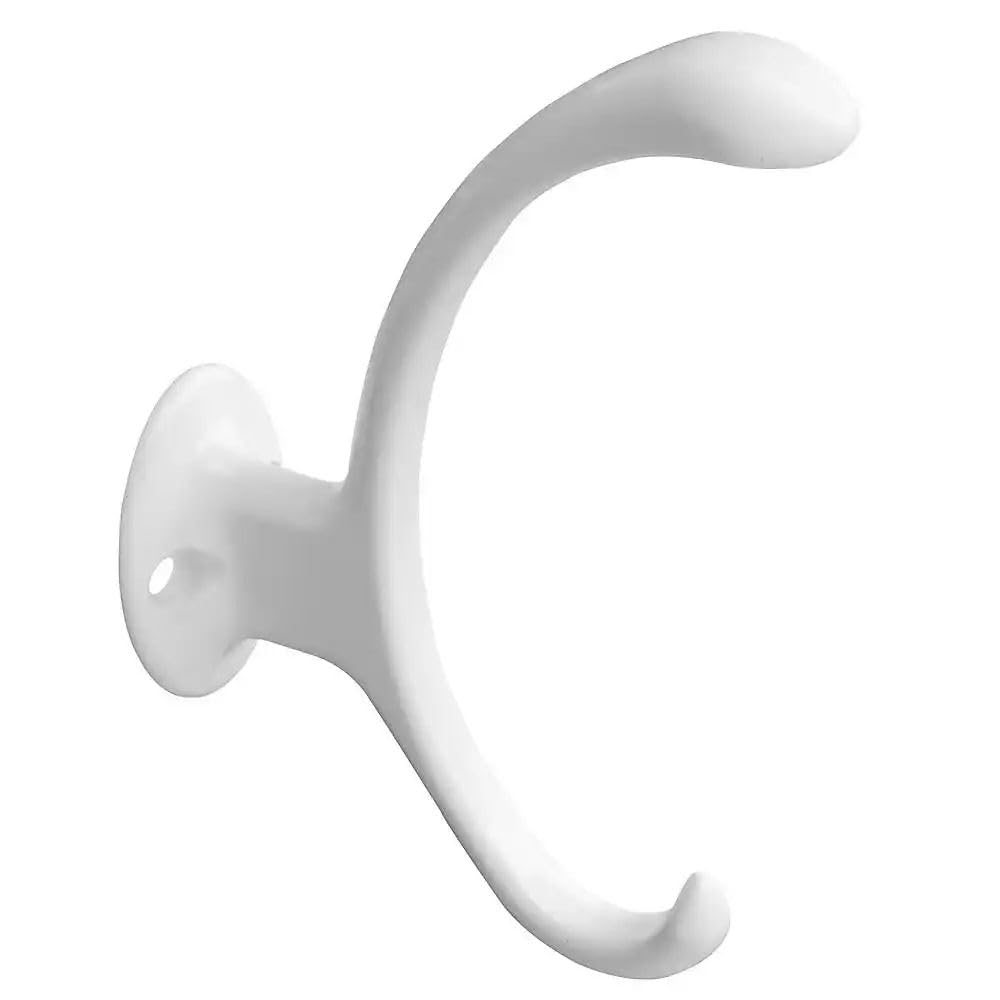 Garment hook blanc large N806-810 fini les placards encombrés avec ce lot de 5